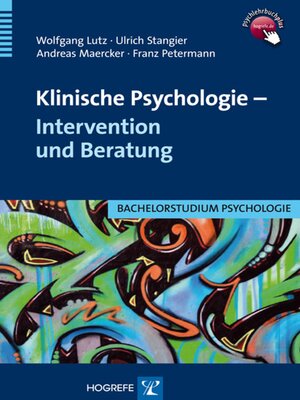 cover image of Klinische Psychologie – Intervention und Beratung